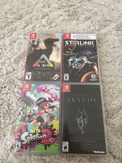 4 nintendo switch games