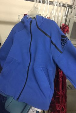 Adidas boy hoodie sz L