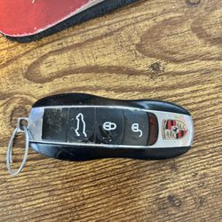 2014 Porsche Cayenne Key Alarm Fob New Battery