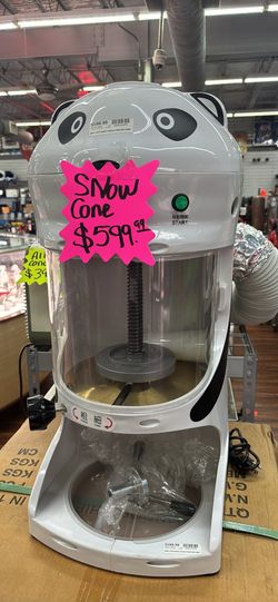 Panda snow cone machine
