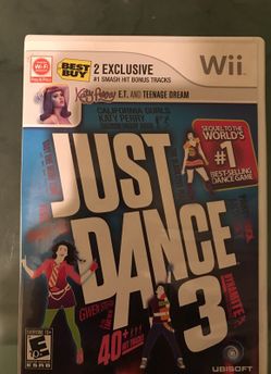 Just dance 3 wii