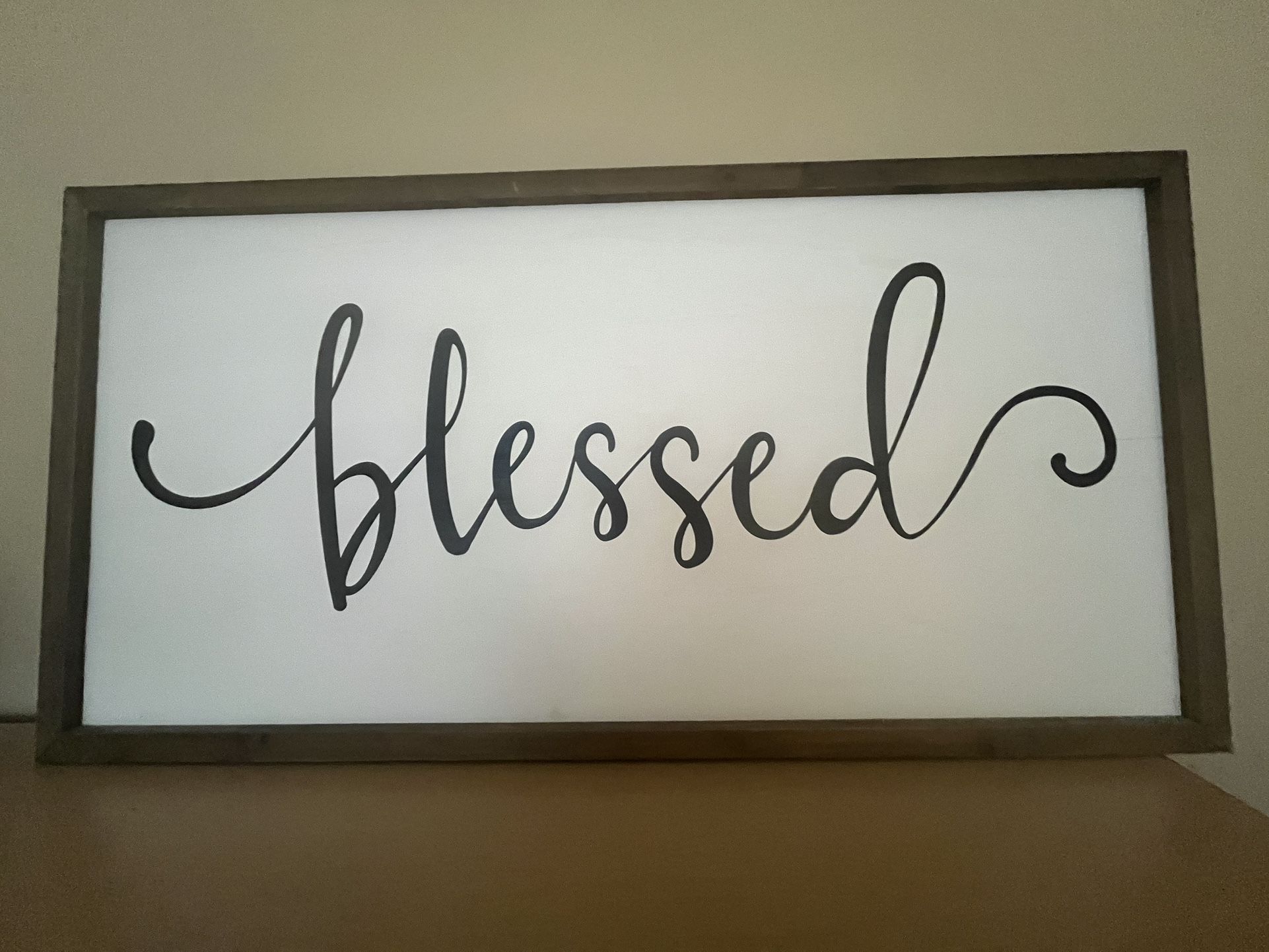 Blessed Sign 45x23