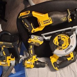 4 Piece Dewalt Set