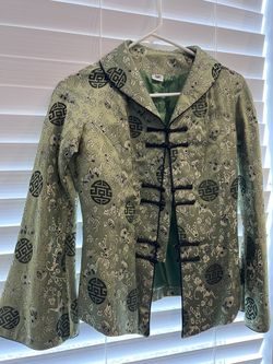 Women’s  Brocade Jacket 100% Silk