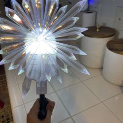 2 Beautiful Bright Stars 🌟 For The Top Of Your Christmas 🎄 Tree Or What Ever You Like To Use Them For There Beautiful And Shine Really Bright . 