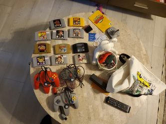 N64 Games, Controllers, Etc