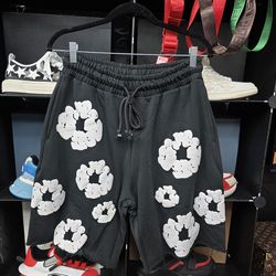 Shorts Denim Tears black