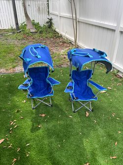 KELSYUS ORIGINAL CANOPY FOLDING ARM CHAIR - KIDS'