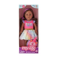 My Life As Poseable Unicorn Trainer 18" Doll, Dark Brunette Hair, Brown Eyes ⭐️NEW IN BOX⭐️ CYISell