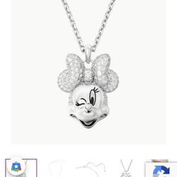 Swarovski Mini Mouse Necklace