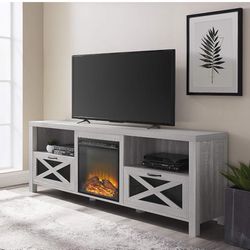 Grey Tv Stand 