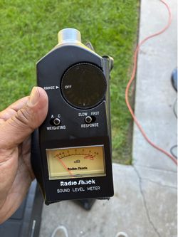 Radio Shack Sound Level Meter