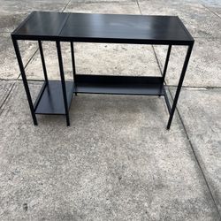 Black Brown Desk