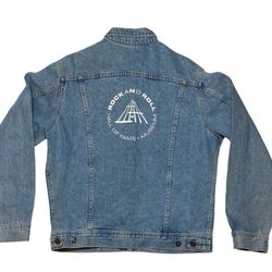 Lee Rock & Roll Hall Of Fame Denim Jacket Mens Medium Classic Blue Wash