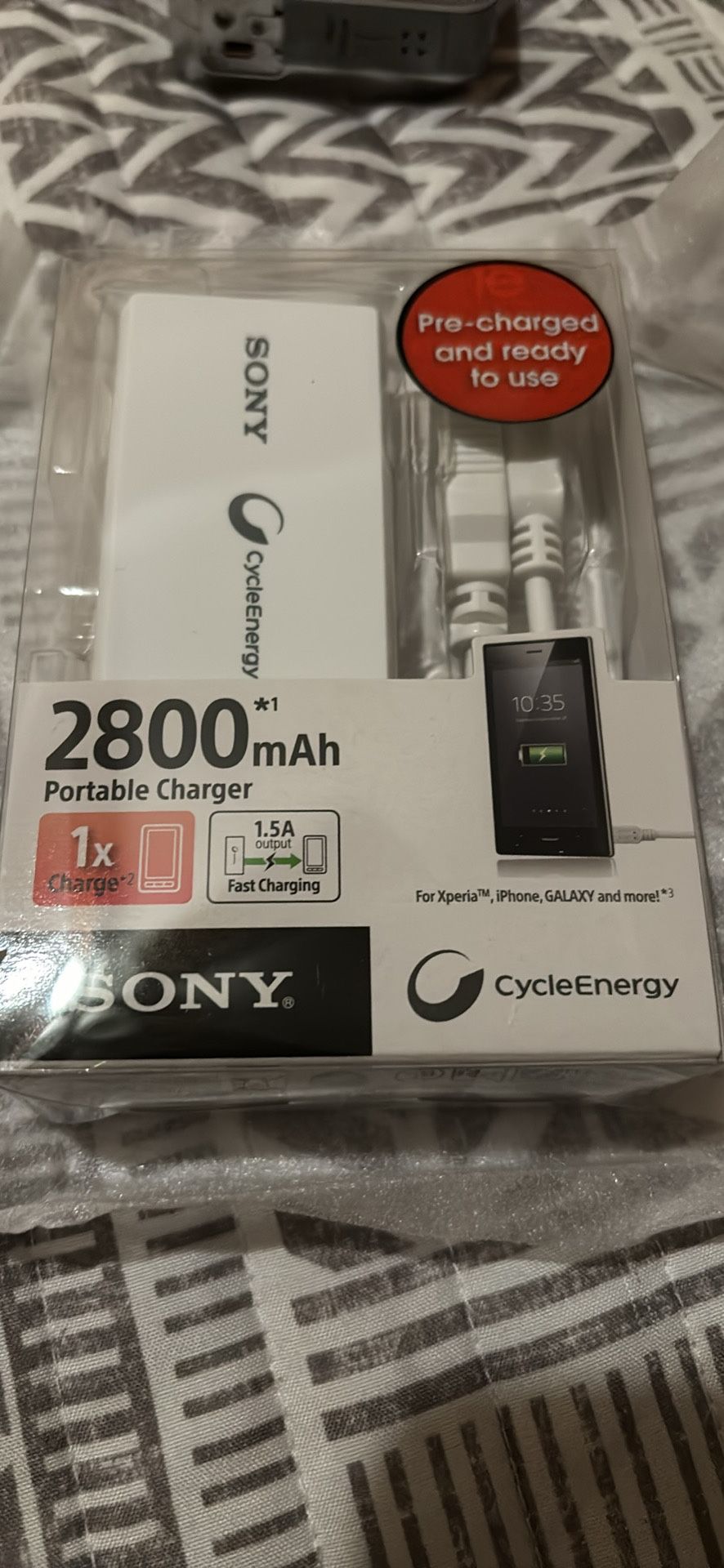 Portable Charger Sony