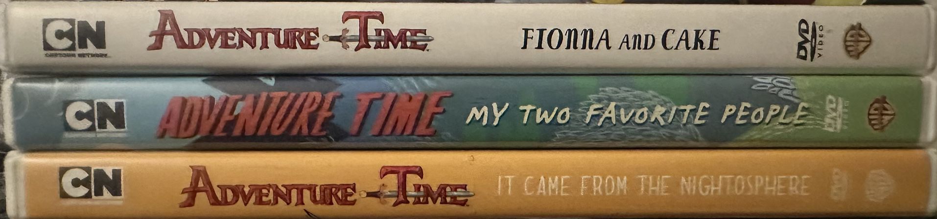 Adventure Time DVDs