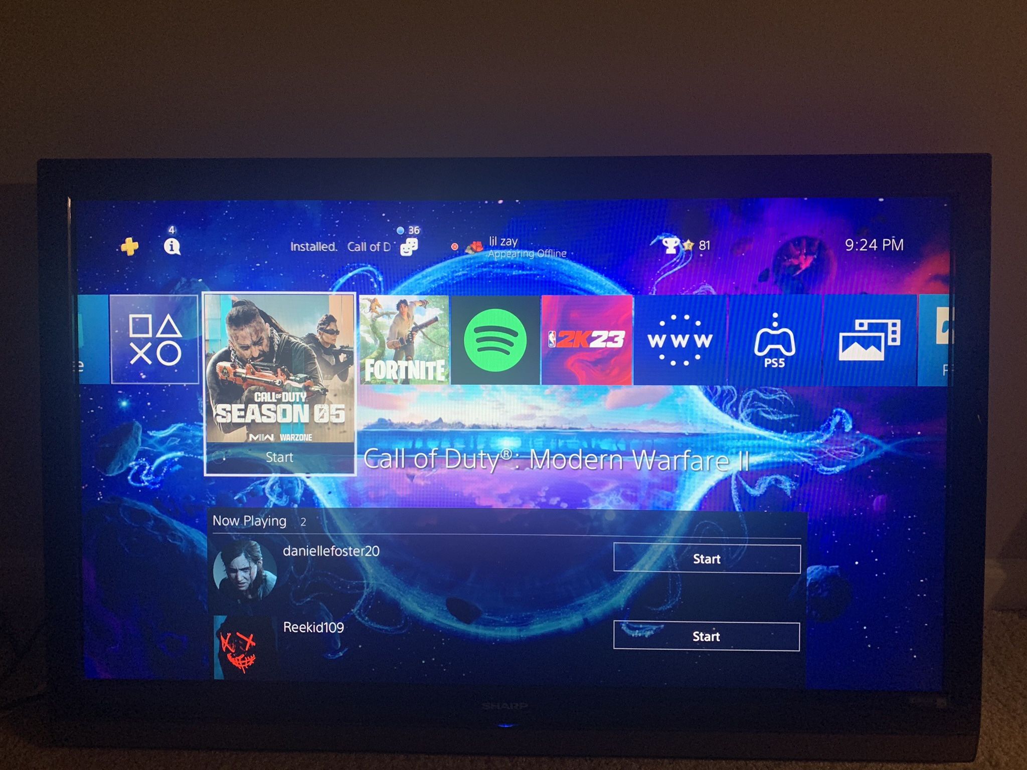 TV (around a 42 inch)