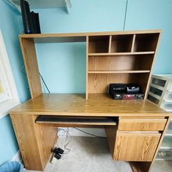 Computer Desk with File Drawer 