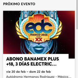 EDC Mexico VIP 