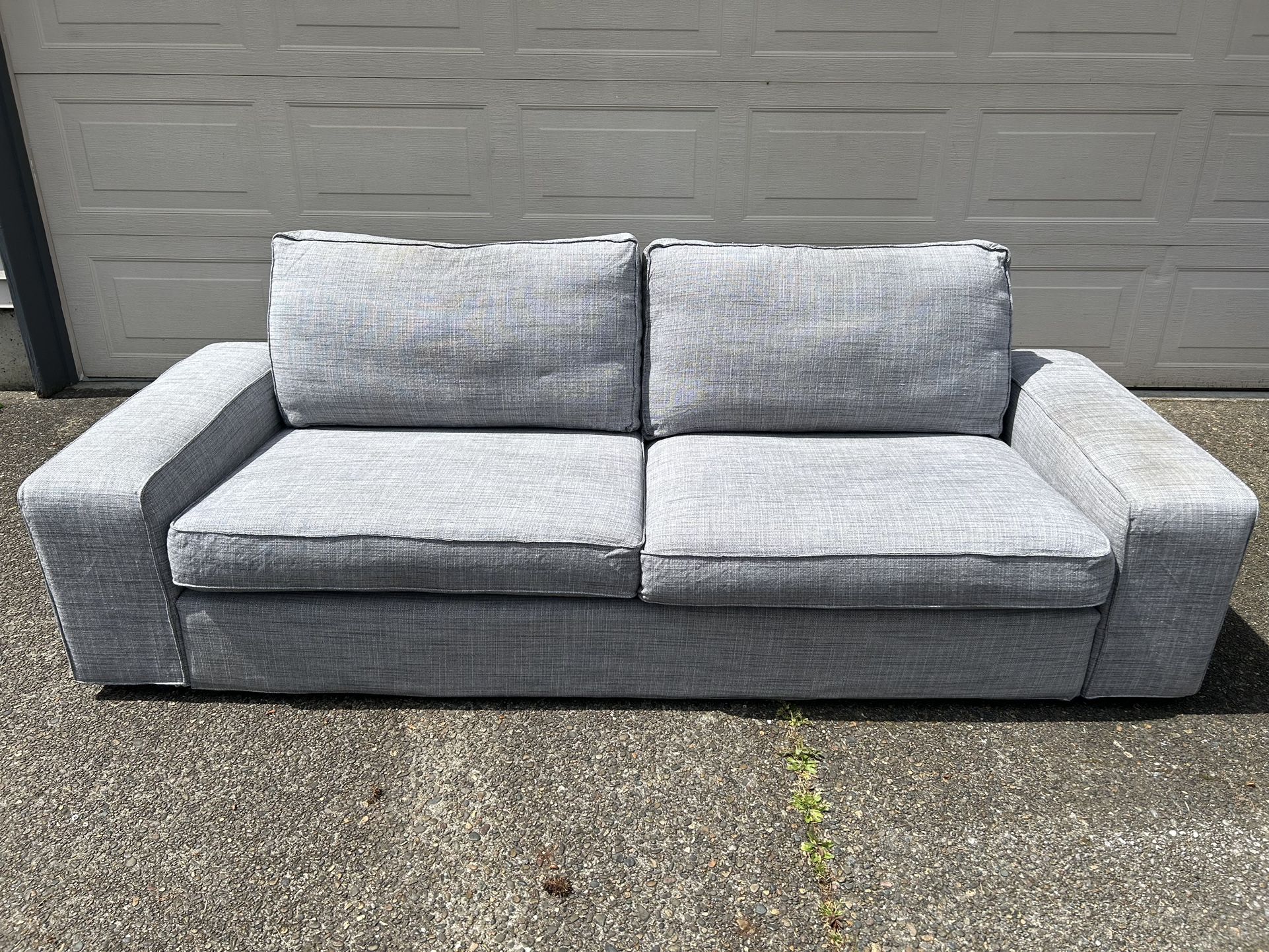 IKEA KIVIK Grey sofa