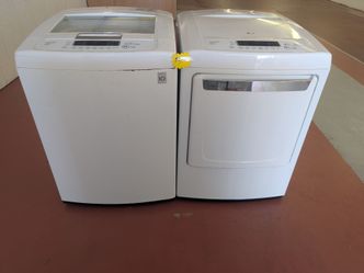 LG washer and dryer set
