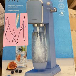 SodaStream Art Sparkling Water Maker (Black) with CO2 and DWS