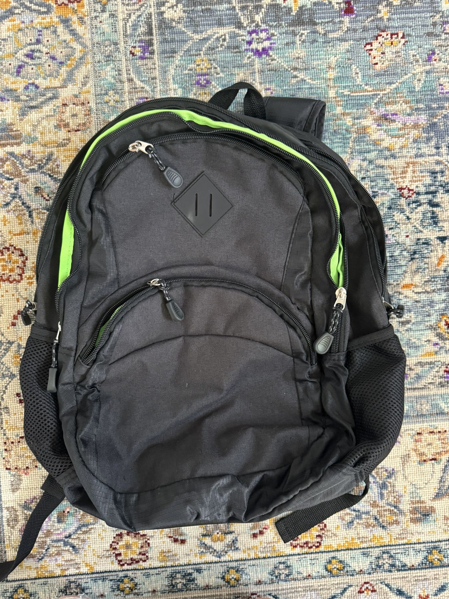 Standard Black Back Pack