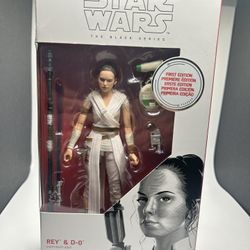 Star Wars Black Series Rey & D-0 (First Edition)