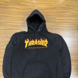 Vintage Thrasher Magazine Hoodie Flame Logo Men’s Size Medium