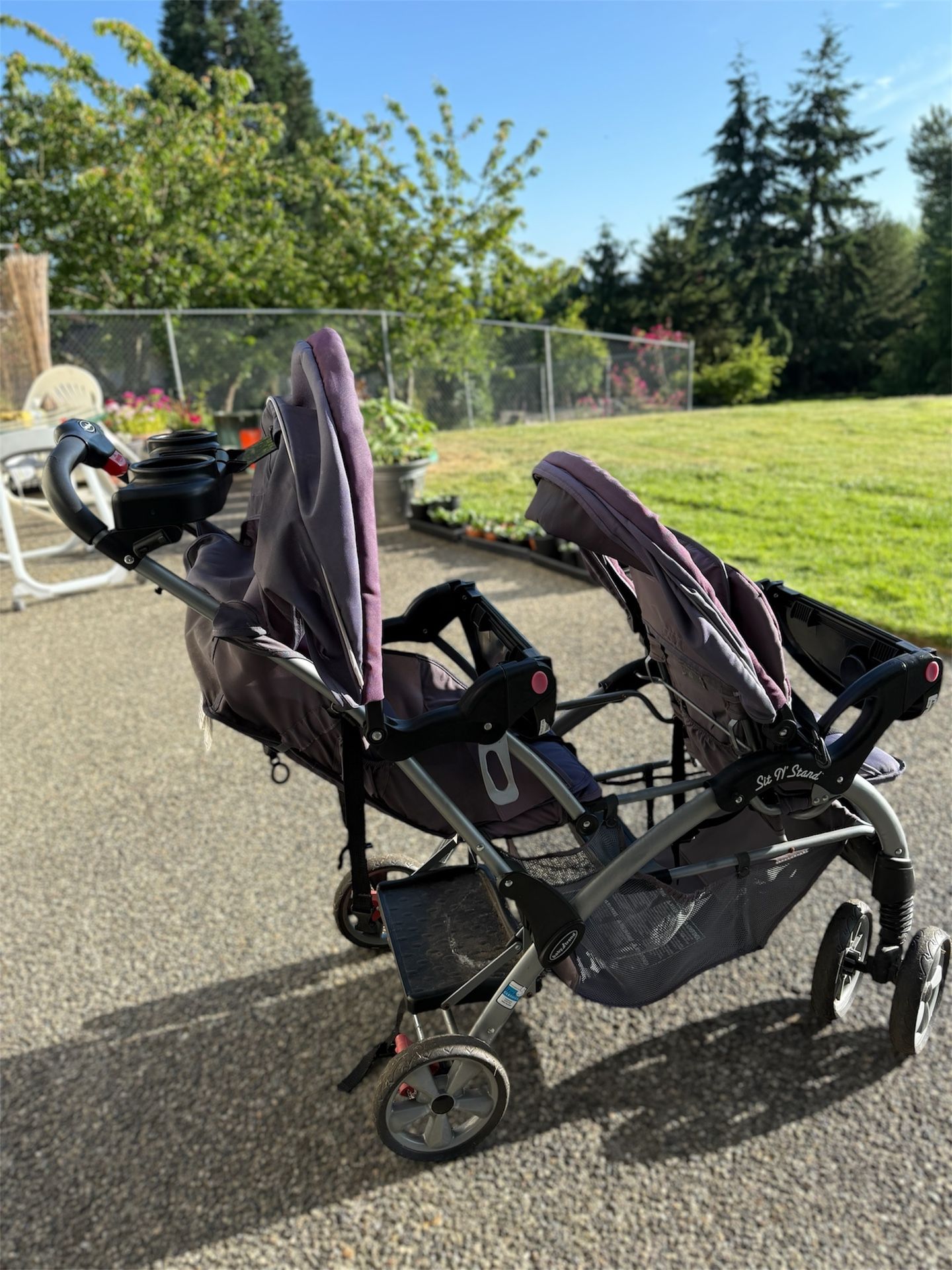 Sit N Stand Double Stroller (Tandem)