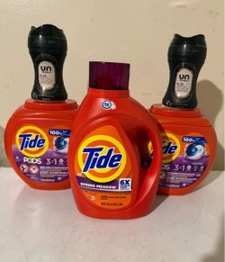 Tide laundry detergent bundle