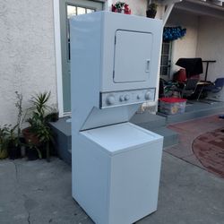 24 Wede Stackable Washer Gas Dryer