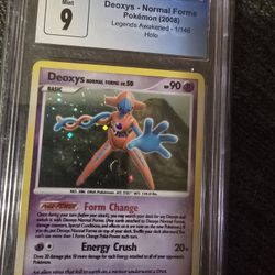 Pokémon Slab (Deoxys) Blue Label