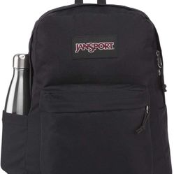 Jansport Superbreak plus Black Backpack 