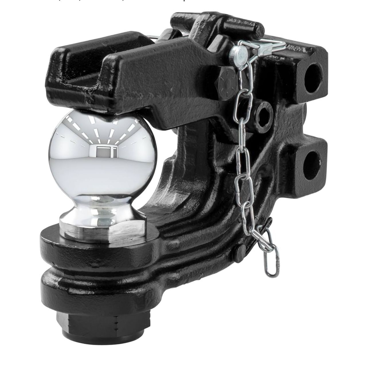 CURT 45922 Channel Mount Pintle Attachment with 2-5/16-Inch Ball