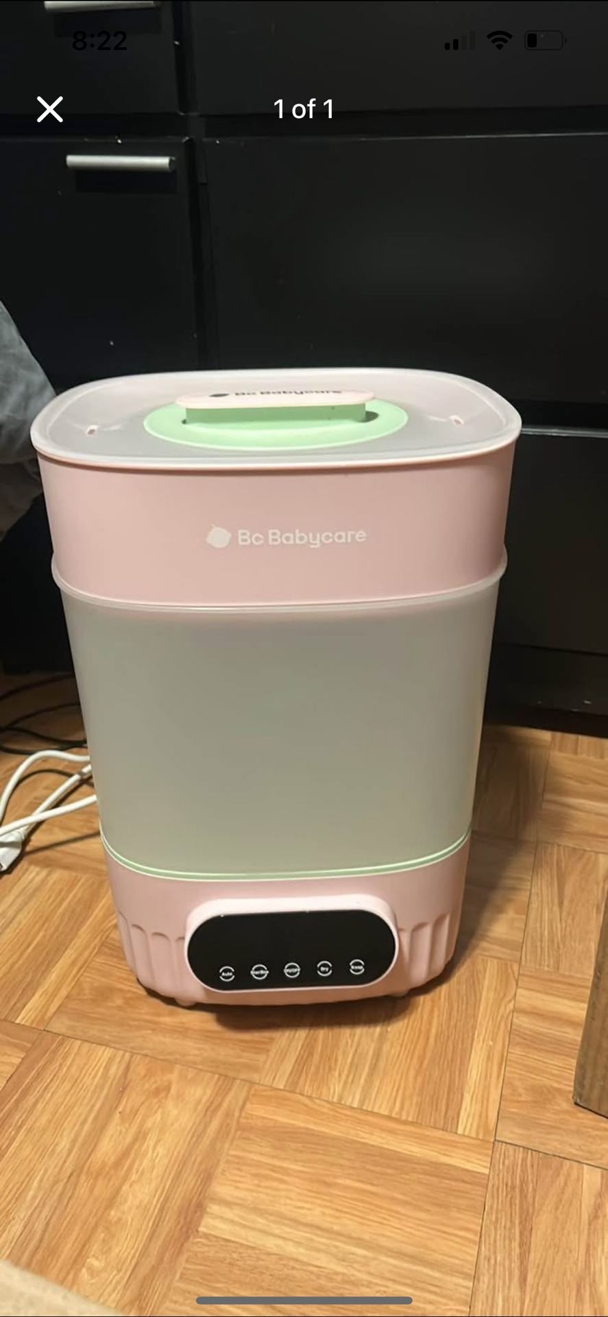 BC Baby Care bottle sterilizer