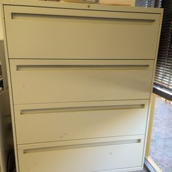 4 Drawer File Cabinet