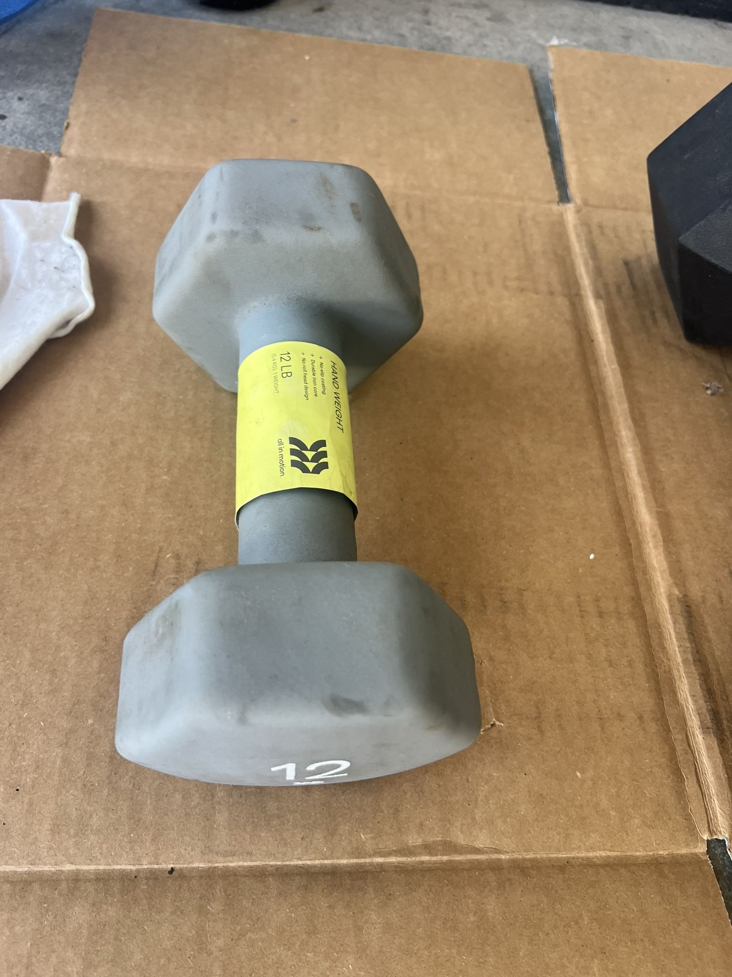Coated Hex Dumbbell 1-12lbs