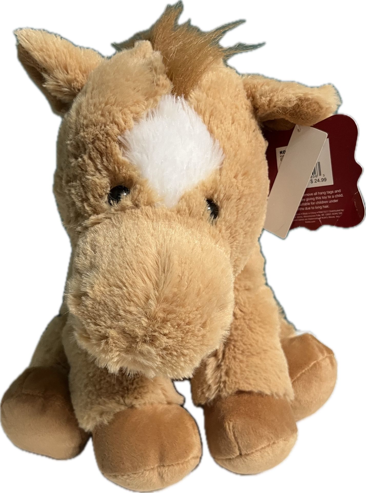 NWT St Nicholas Square Kohl’s Horse Plush Stuffed Animal