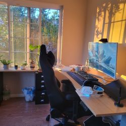72-In Bamboo Standing Desk