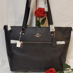 BOLSO DE HOMBRO NEGRO COACH ORIGINAL