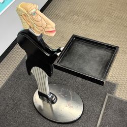 “James” The Butler - 33” Serving Tray Side Table Vanity Stand - The Bombay Company