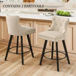 Counter Height Bar Stools Set of 2