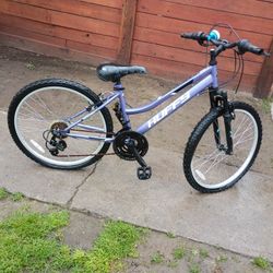 24-in Purple Huffy Bike