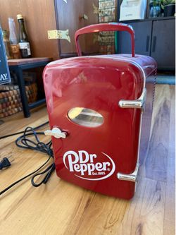 Dr Pepper mini fridge