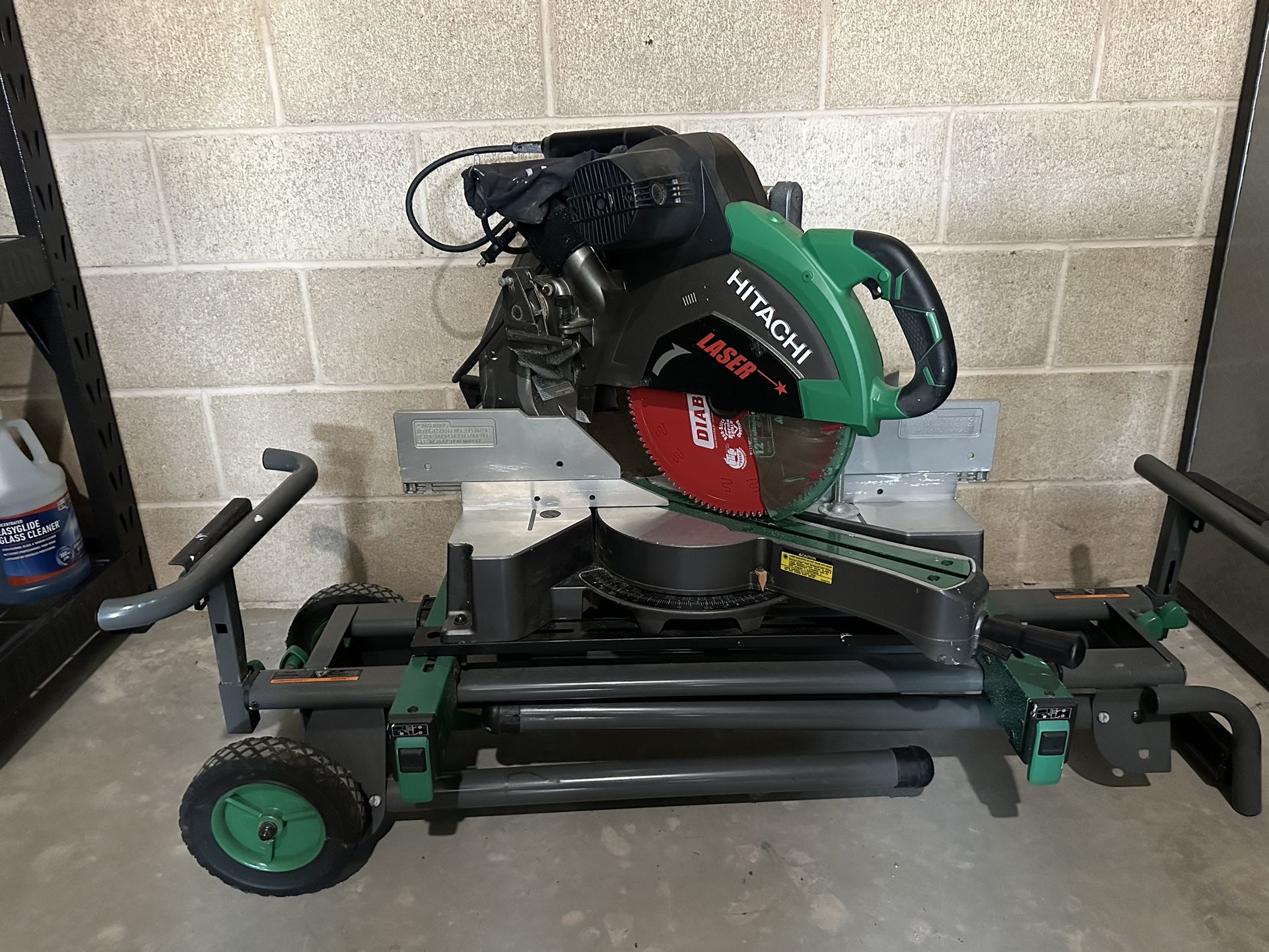 Hitachi Chop Saw For Sale 12” Dual Bevel Laser