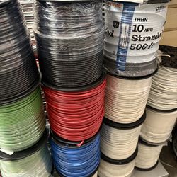 New wire cable # 10
