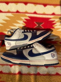 Nike Dunk Low Retro EMB 75th Anniversary Nets 10.5 Used NoBox