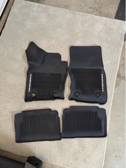 4th gen Tacoma All Weather Floor Mats