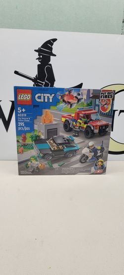 Lego City 60319 Fire Rescue & Police Chase